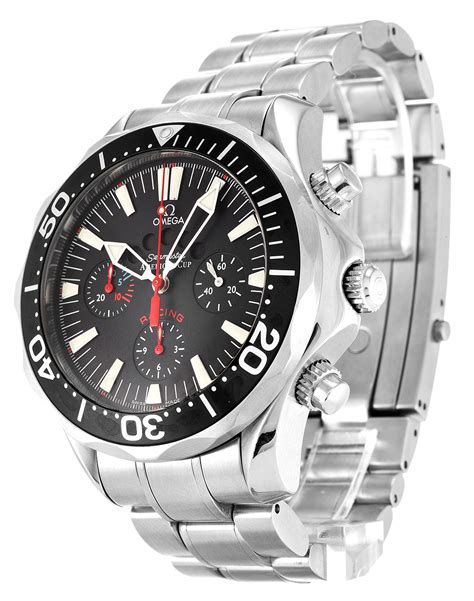 omega seamaster 300m black dial 44mm 2569.50.00